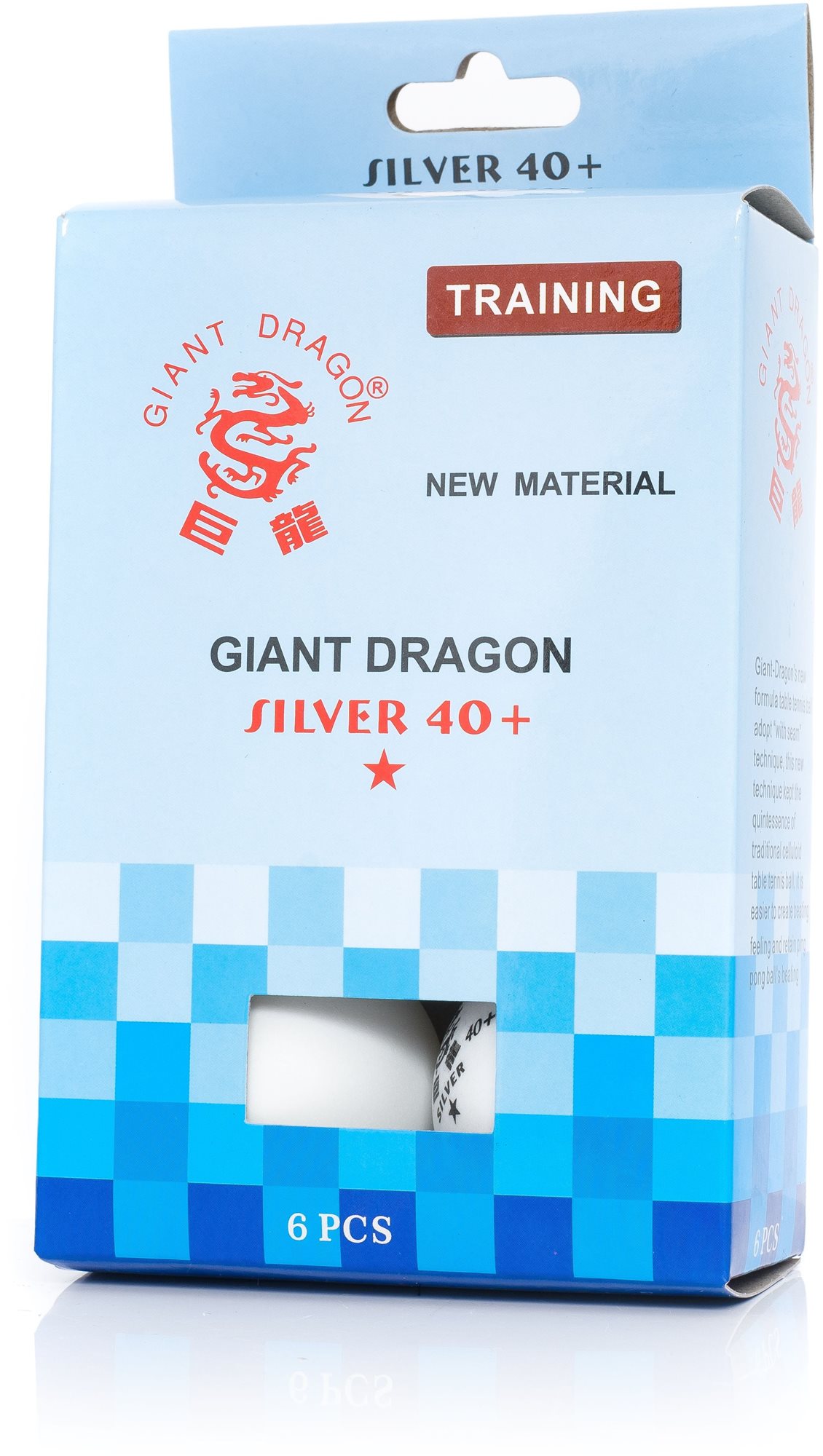 Giant Dragon SILVER 40+ 1-STAR, fehér