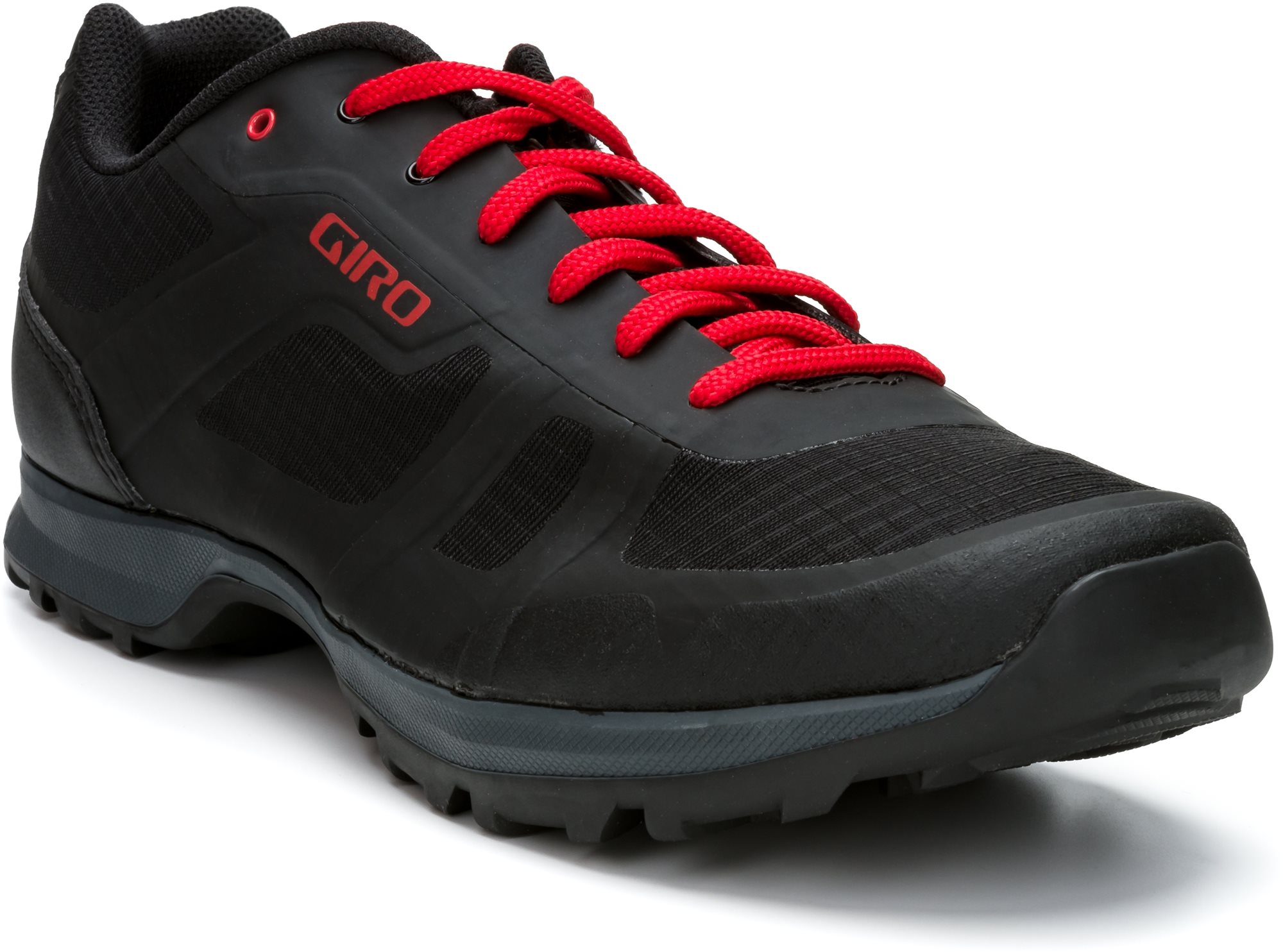 GIRO Gauge kerékpáros cipő, fekete/világos piros