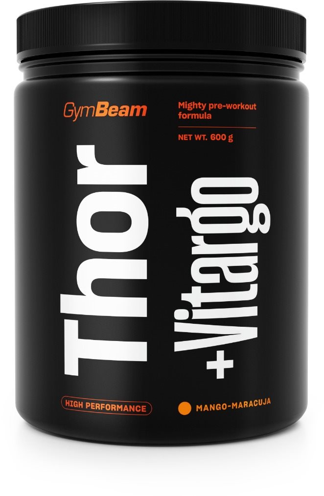 GymBeam Thor Fuel + Vitargo 600 g, mango maracuja
