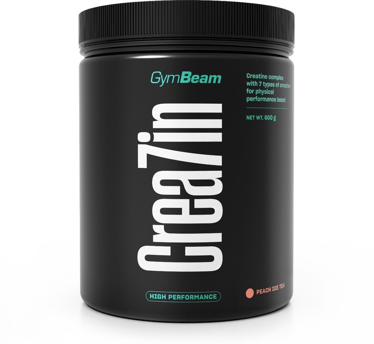 GymBeam Crea7in 600 g, peach ice tea