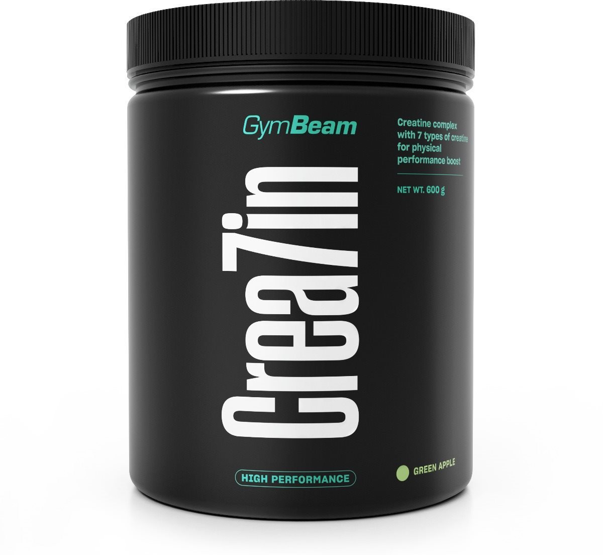 GymBeam Crea7in 600 g, green apple