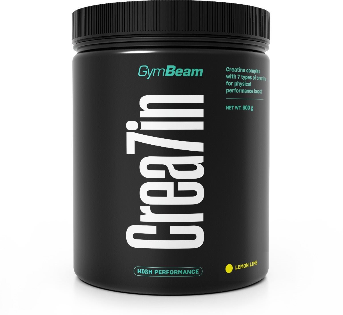 GymBeam Crea7in 600 g, lemon lime