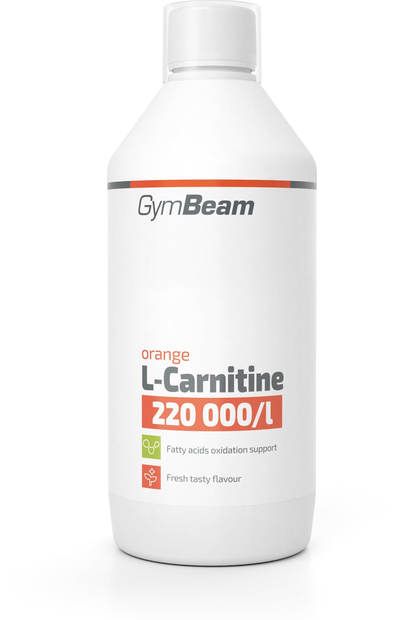 GymBeam L-karnitin 500 ml, orange
