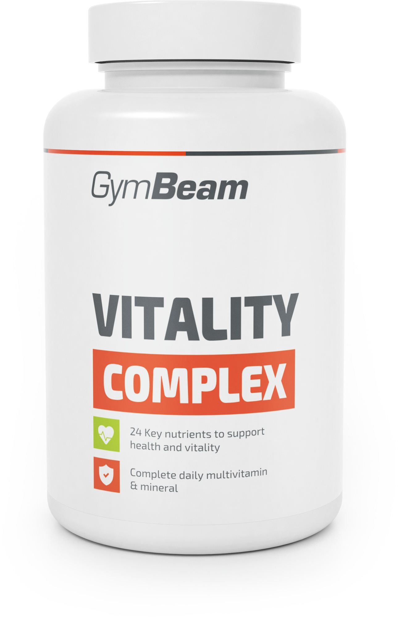 GymBeam Multivitamín Vitality complex 120 tabletta
