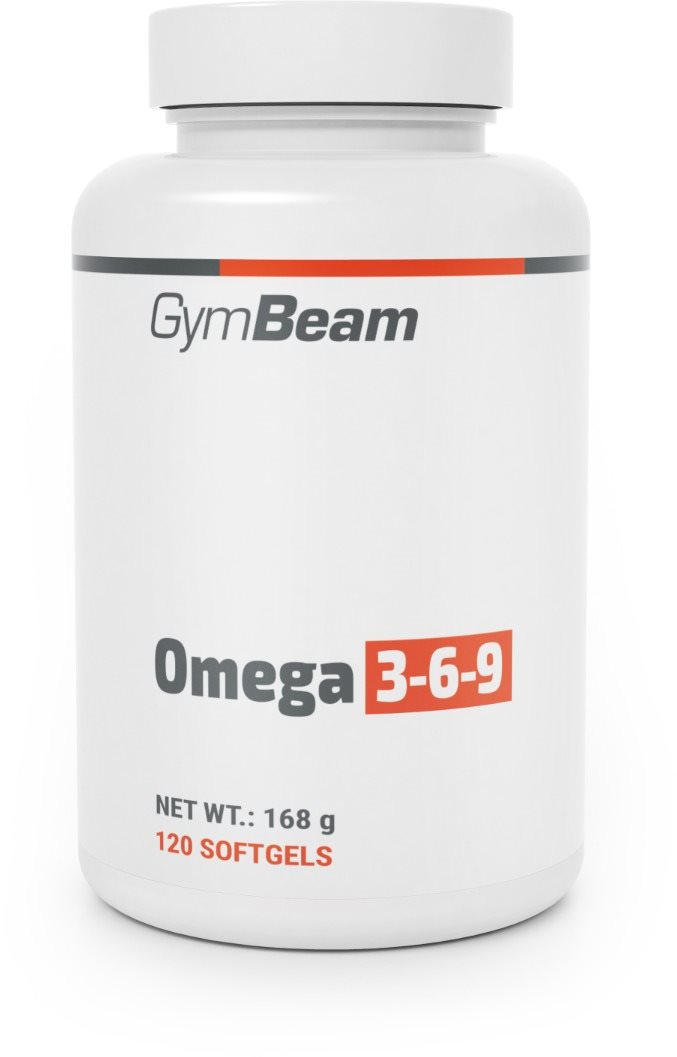 GymBeam Omega 3-6-9, 120 kapszula