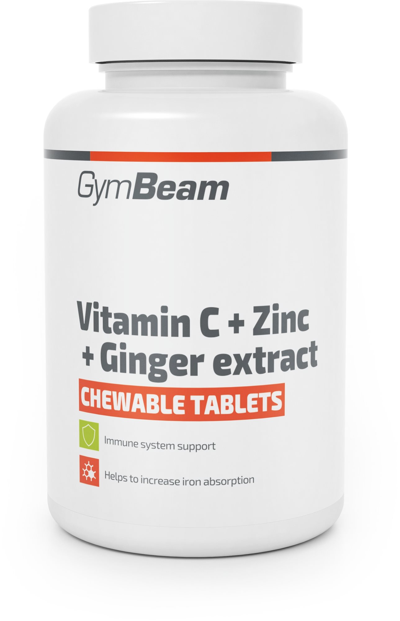 GymBeam C-vitamin + cink + gyömbér kivonat 90 tabletta