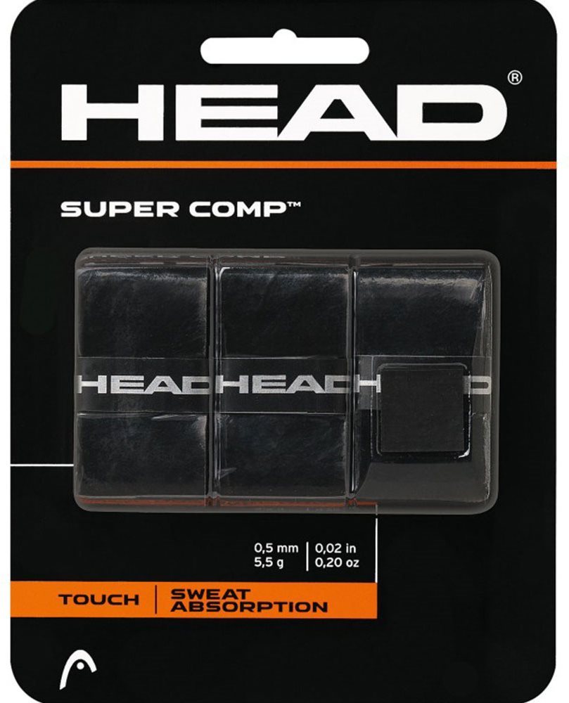 Head Super Comp 3 darab fekete