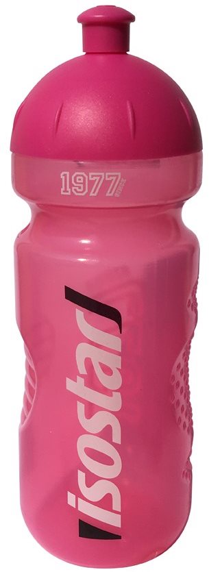Kulacs Isostar Since 1977 palack 650ml, rózsaszín