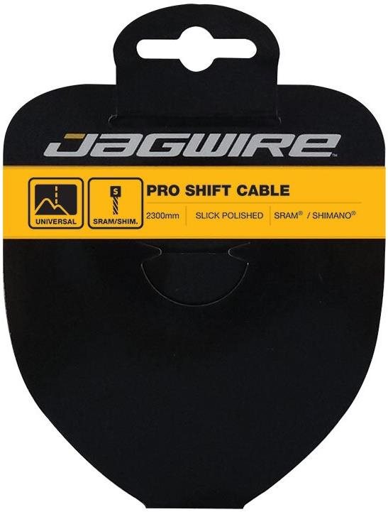 Jagwire Shift Cable - Pro Polished Slick Stainless - 1.1 x 2300mm - SRAM / Shimano