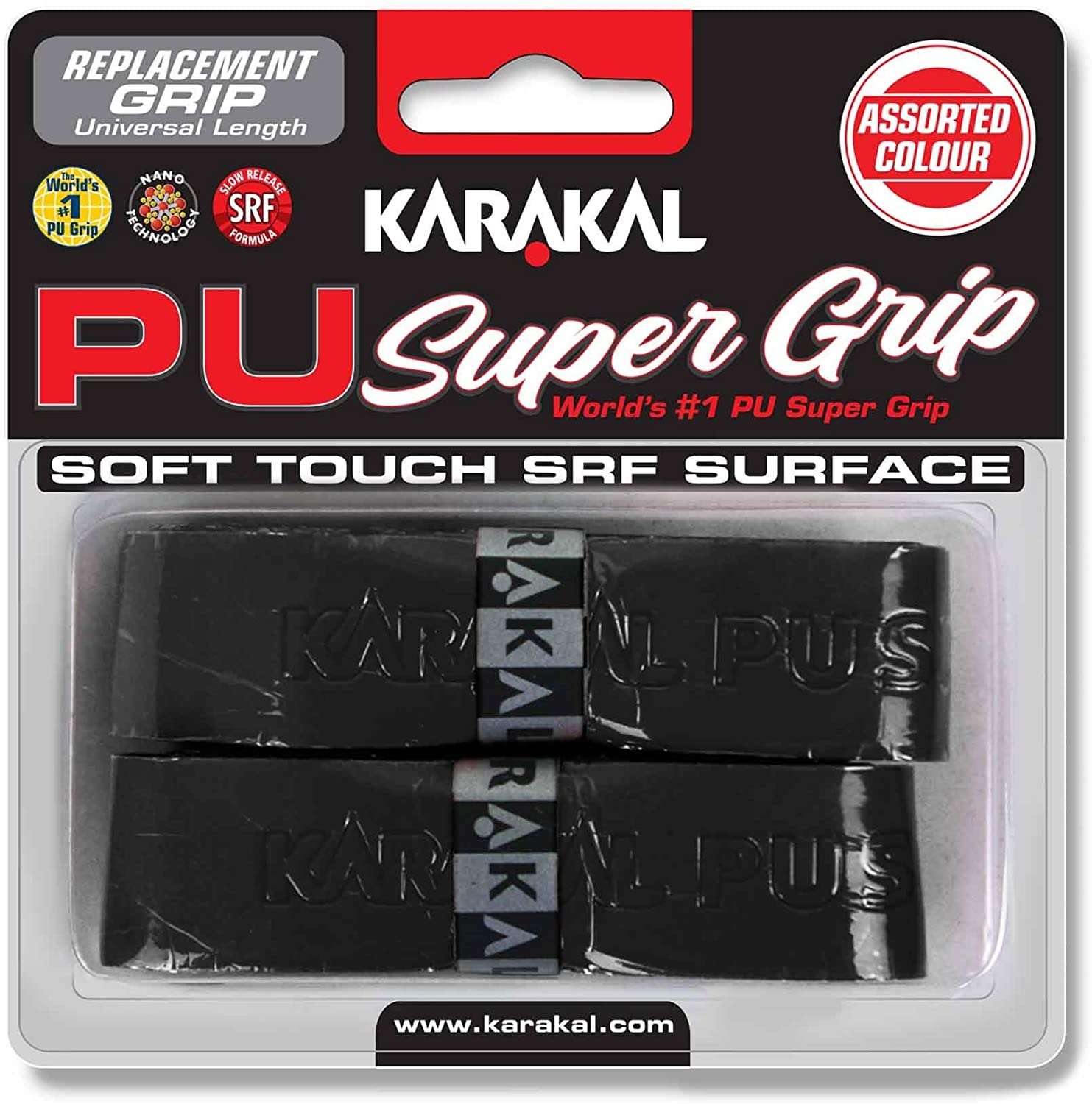 Karakal PU Super Grip Black 2 db