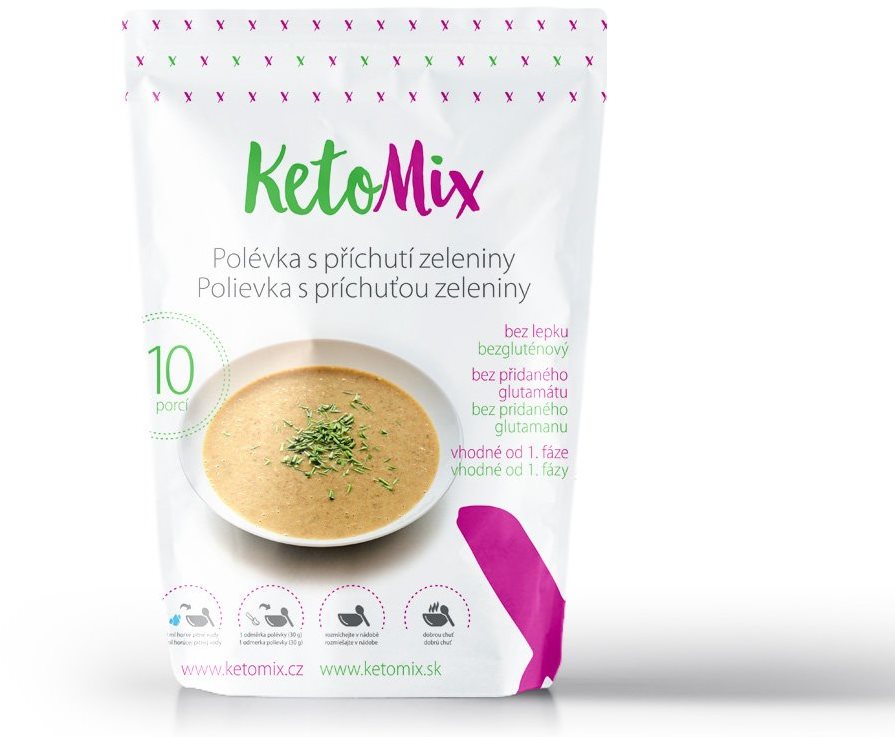 KetoMix Zöldségízű protein leves 250 g (10 adag)