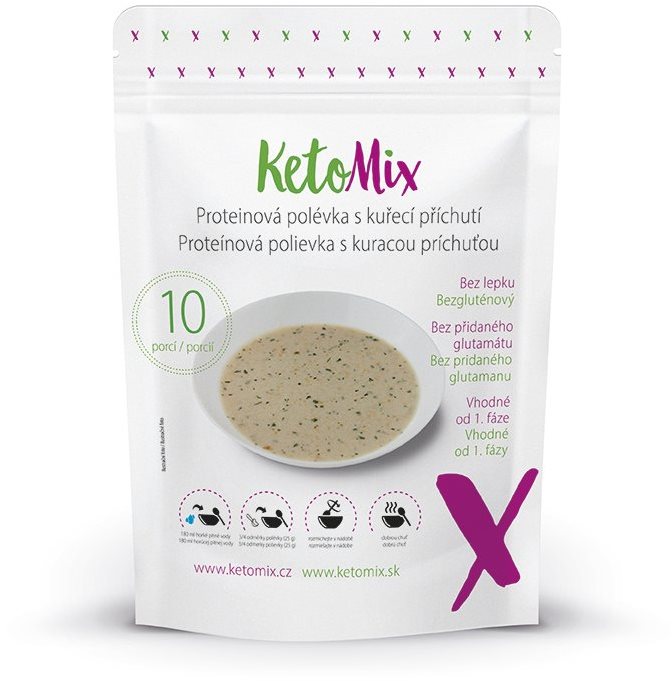 KetoMix Protein leves csirkehús ízesítéssel 250 g (10 adag)