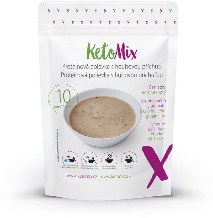 KetoMix Protein leves gombás ízesítéssel 250 g (10 adag)