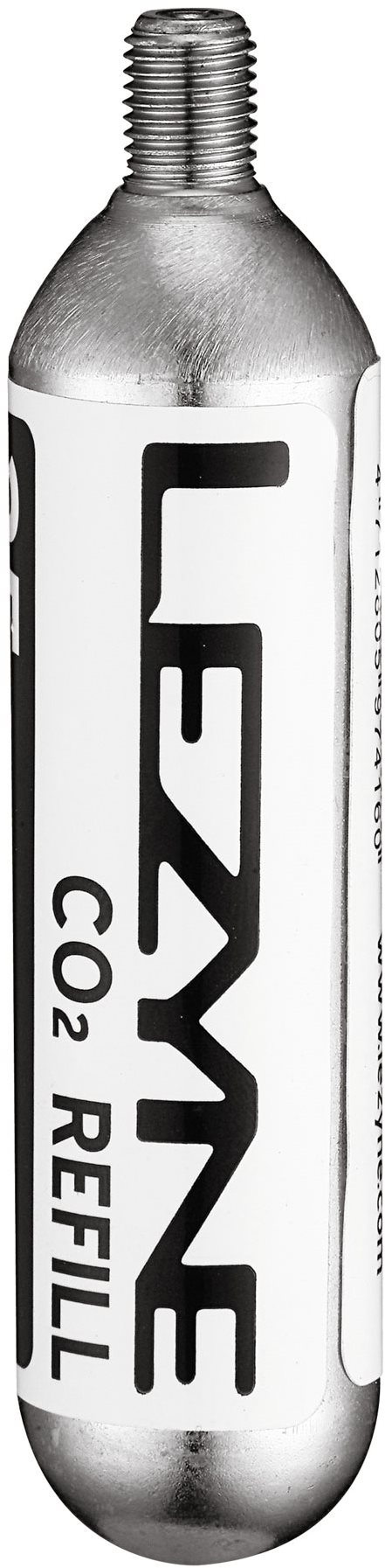 Lezyne CO2 Patron 25G - 5 PACK Silver/ W/B Sticker