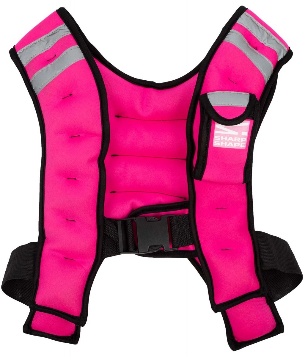 Sharp Shape Weight vest pink