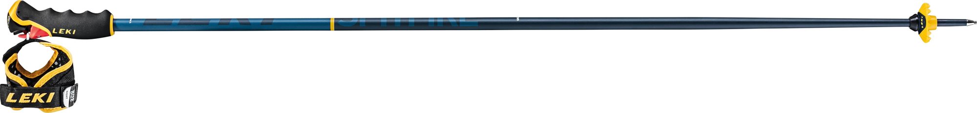 Leki Spitfire 3D, denimblue-aegeanblue-mustardyellow, 120 cm-es méret