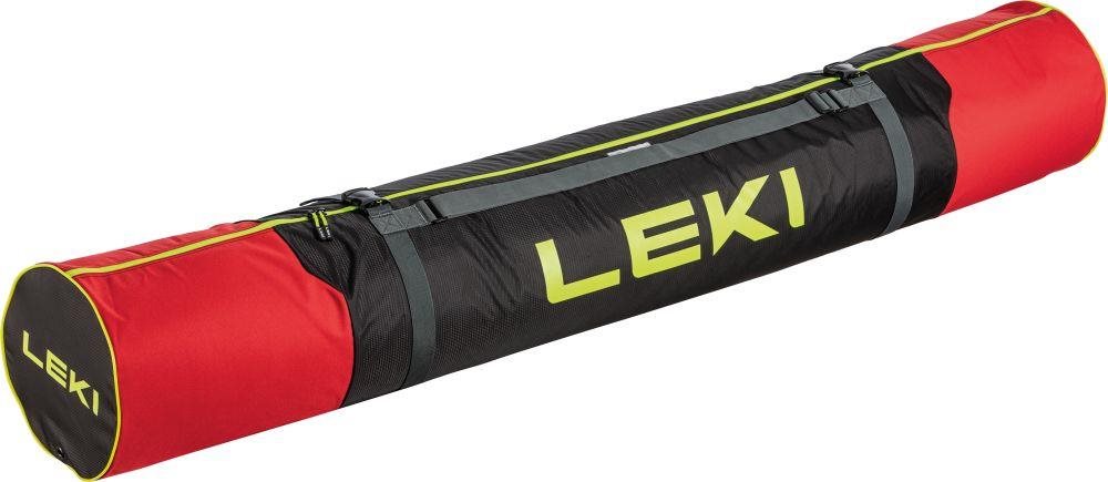 Leki Alpine Ski Bag bright red-black-neonyellow 185 cm