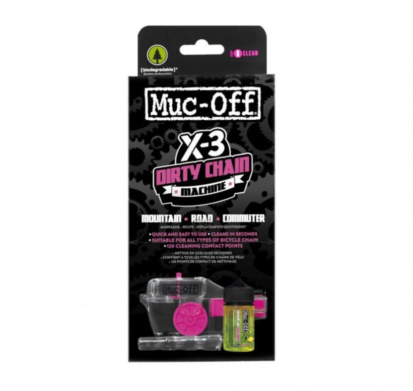 Muc-Off X3 Chain Cleaning Device Kit - lánctisztító+drivetrain cleaner