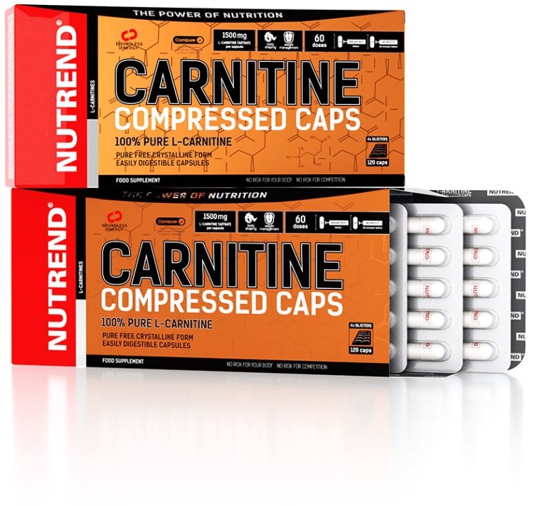 Nutrend Carnitine Compressed Caps, 120 kapszula