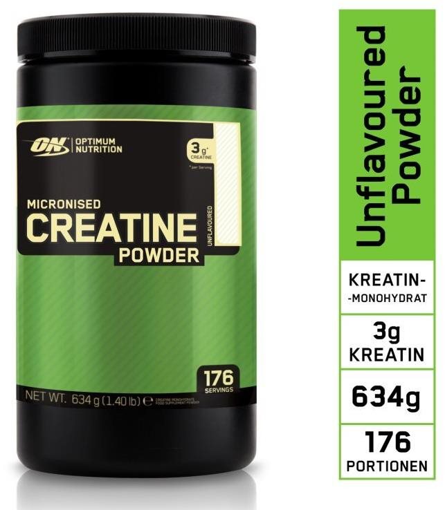 Optimum Nutrition Micronised Creatine Powder 634g