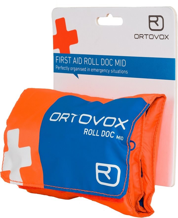 Ortovox First Aid Roll Doc Mid, rikító narancssárga