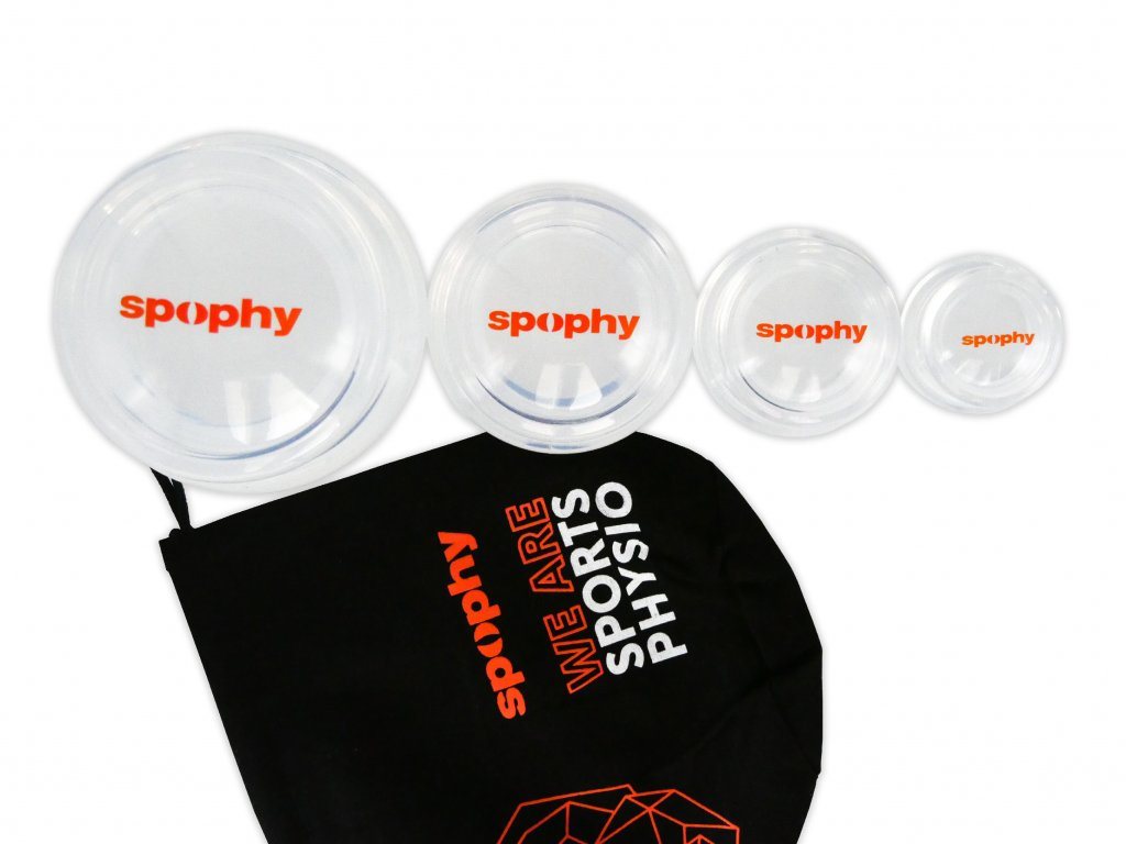 Spophy Cupping szett, szilikon köpölyöző készlet