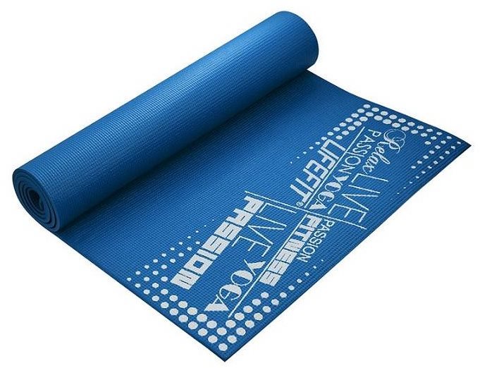 Lifefit Slimfit plus edző szőnyeg, kék