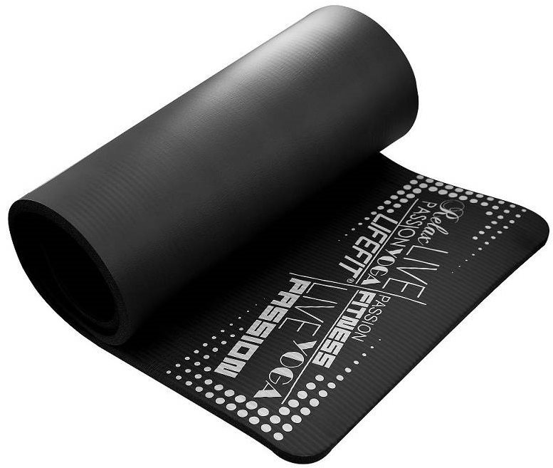 Lifefit jóga matrac exkluzív fekete