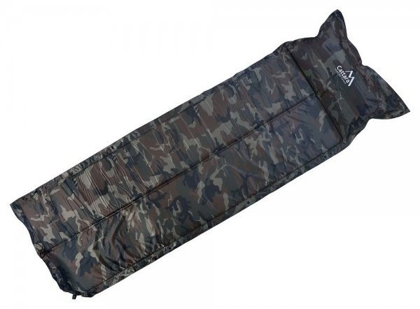 Cattara - Felfújható matrac párnával - terepszínű