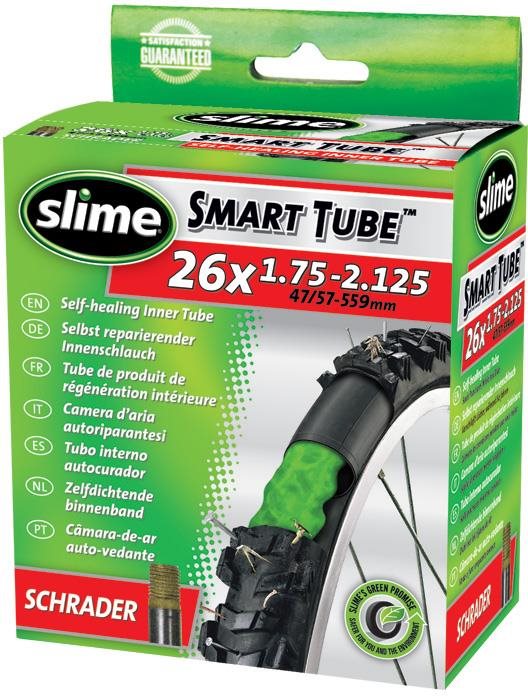 Kerékpár belső Slime Standard 26 x 1,75-2,125, Schrader-szelep