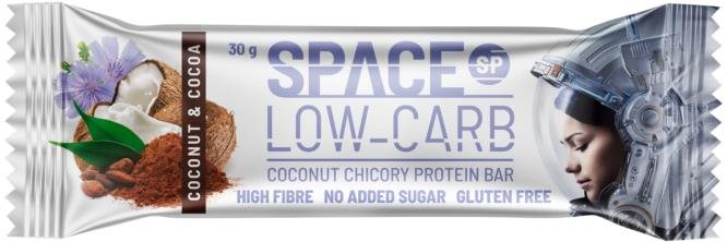 Space Protein LOW-CARB Coconut & Cocoa Chicory Protein bar 30g
