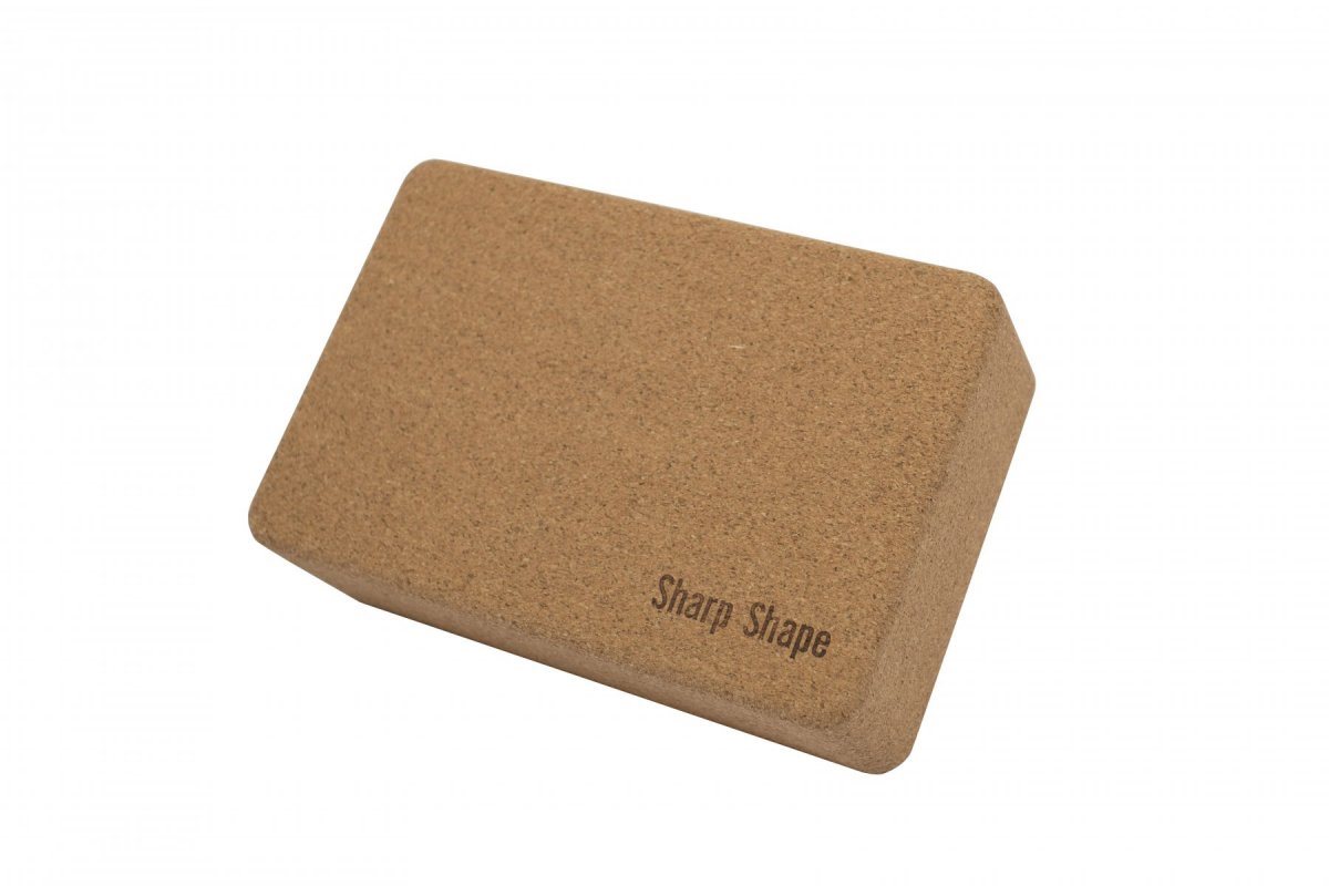 Sharp Shape Cork yoga block