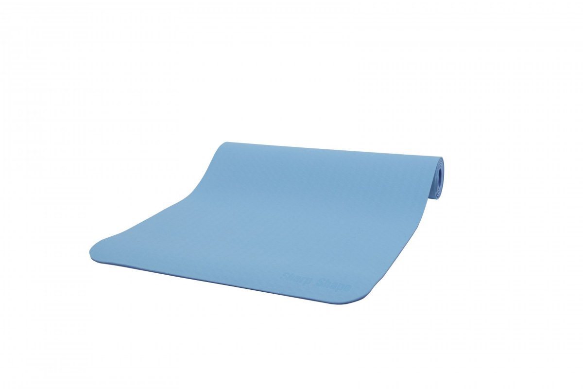 Sharp Shape Dual TPE Yoga Mat Blue