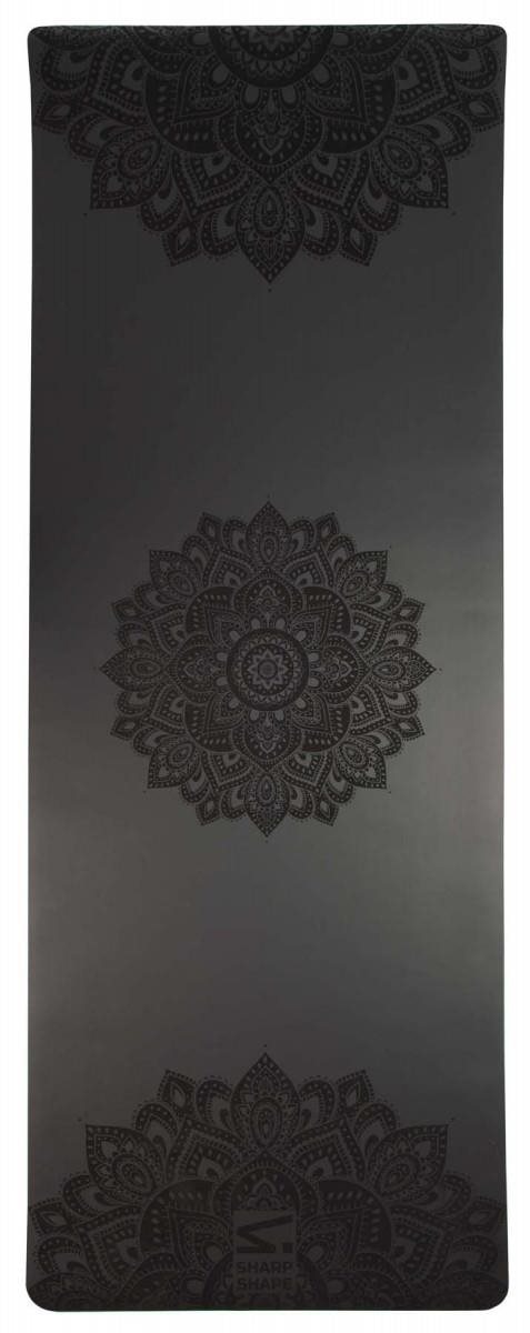 Sharp Shape PU Yoga Mat Blossom Black