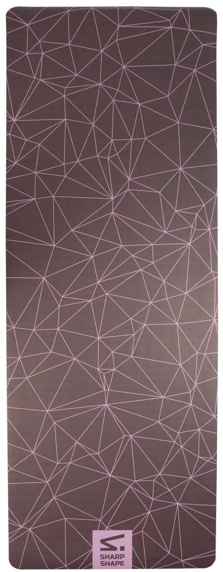Sharp Shape PU Yoga Mat Spacetime Purple