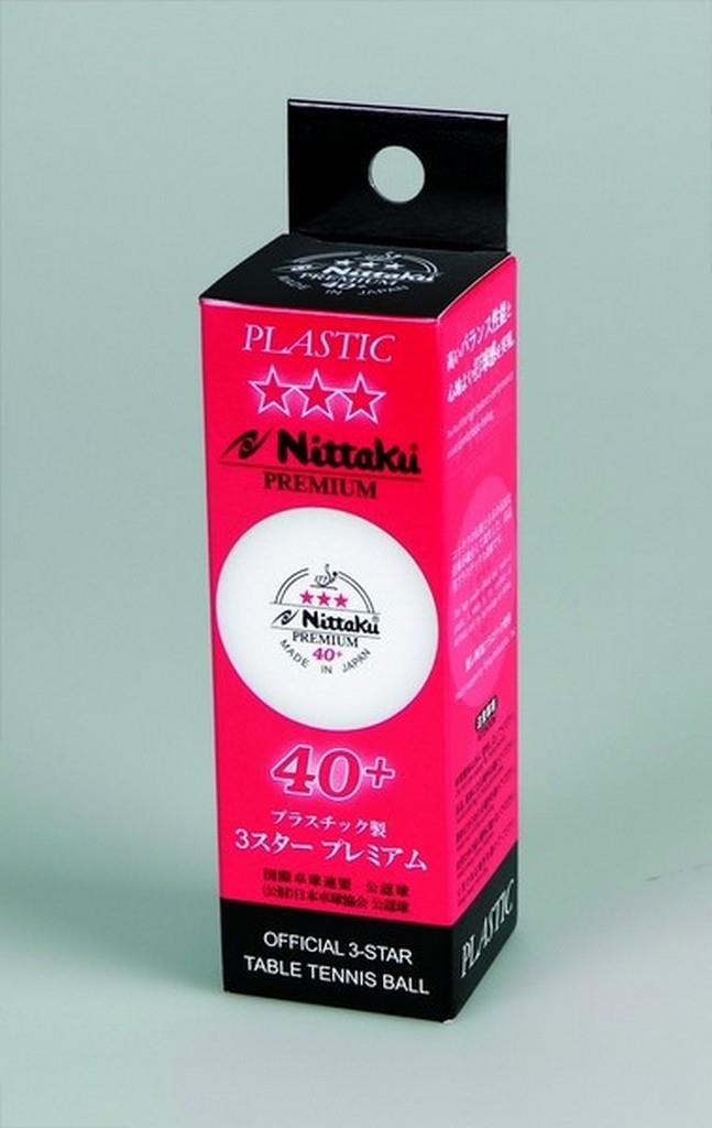 Nittaku Premium *** 40+ (3ks)