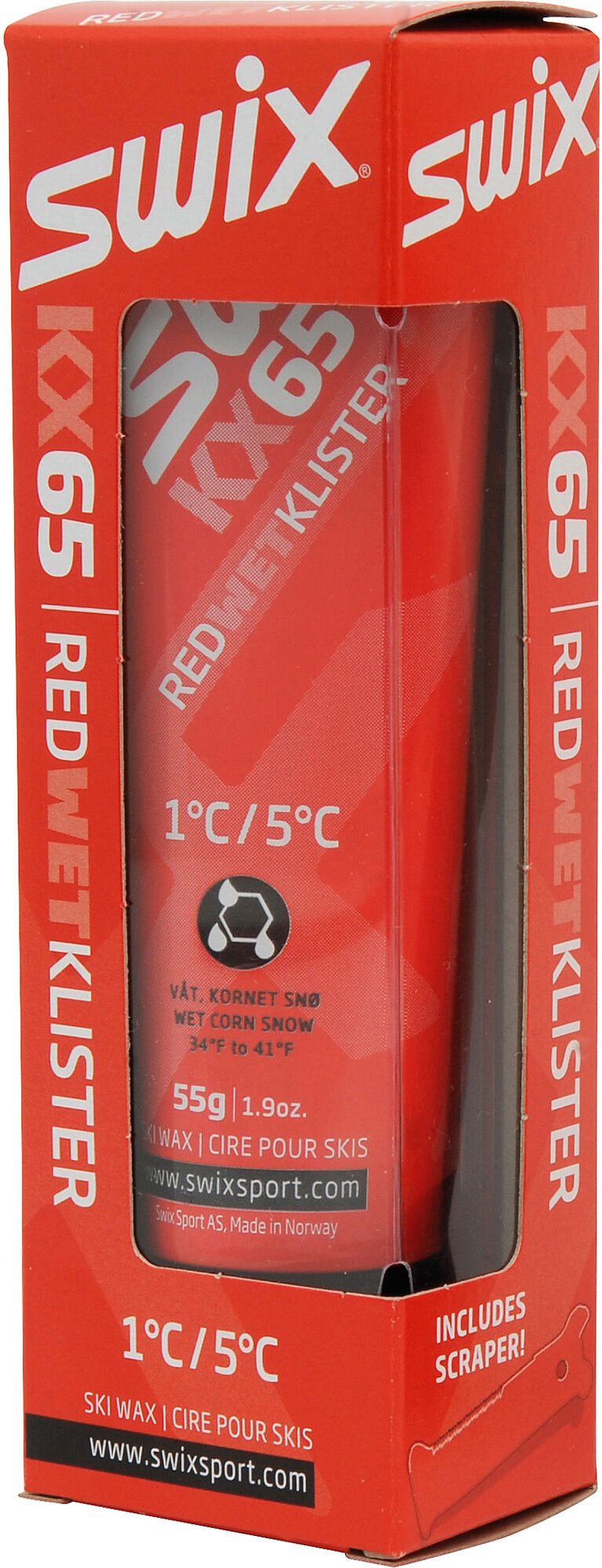Swix Klister KX65 piros 55 g