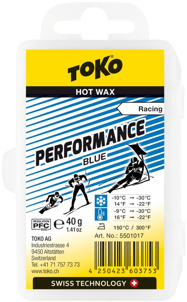 Toko Performance paraffin kék 40 g