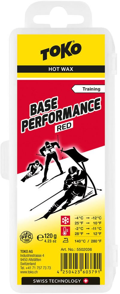 Toko Base Performance paraffin piros 120g