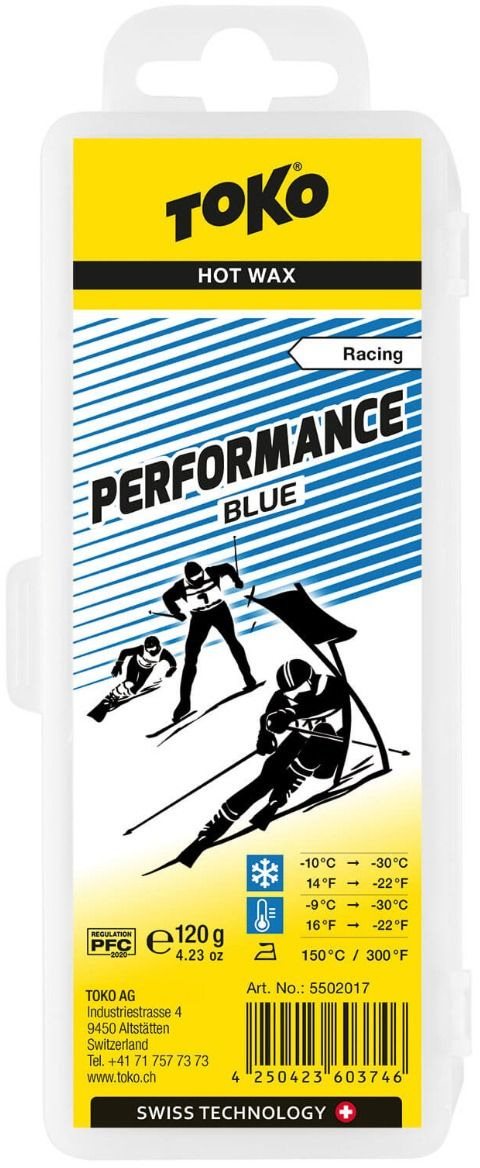 Toko Performance paraffin kék 120 g