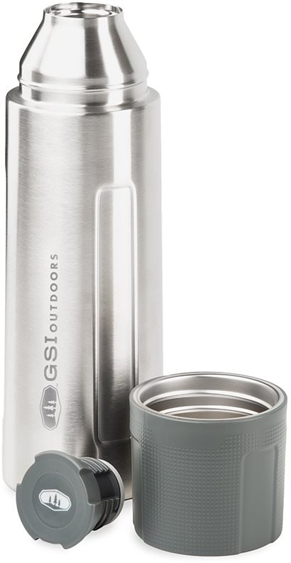 GSI Outdoors Glacier Stainless Vacuum Bottle 1l stainless