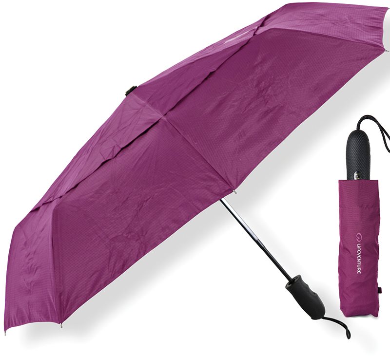 Lifeventure Trek Umbrella purple medium