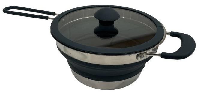 Vango Cuisine 1.5L Non-Stick Pot Deep Grey