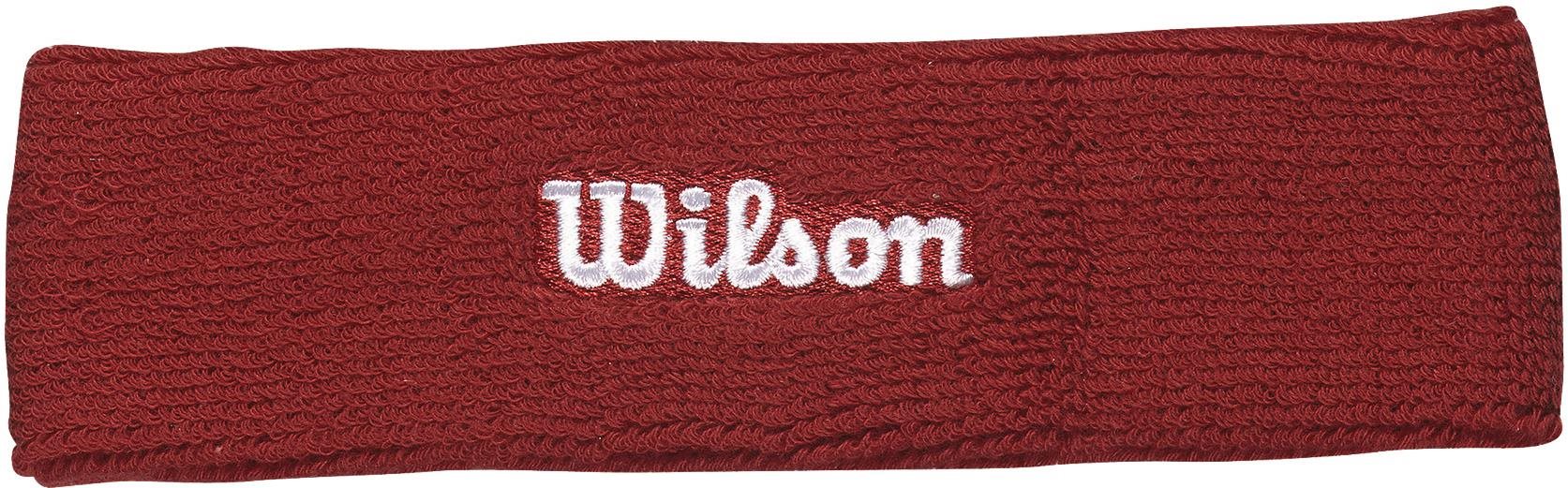 Wilson headband piros/fehér UNI méret