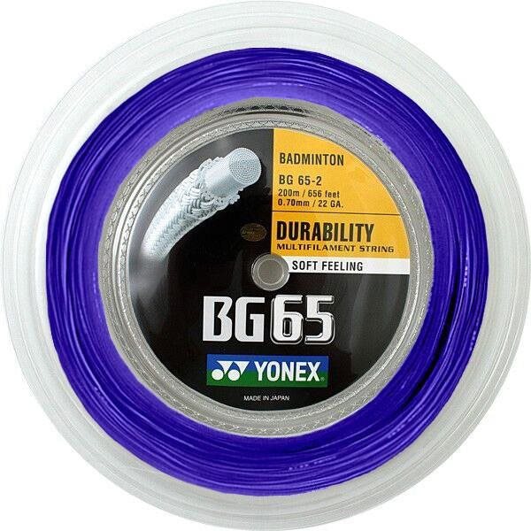 Yonex BG 65, 0,70 mm, 200 m, BLUE