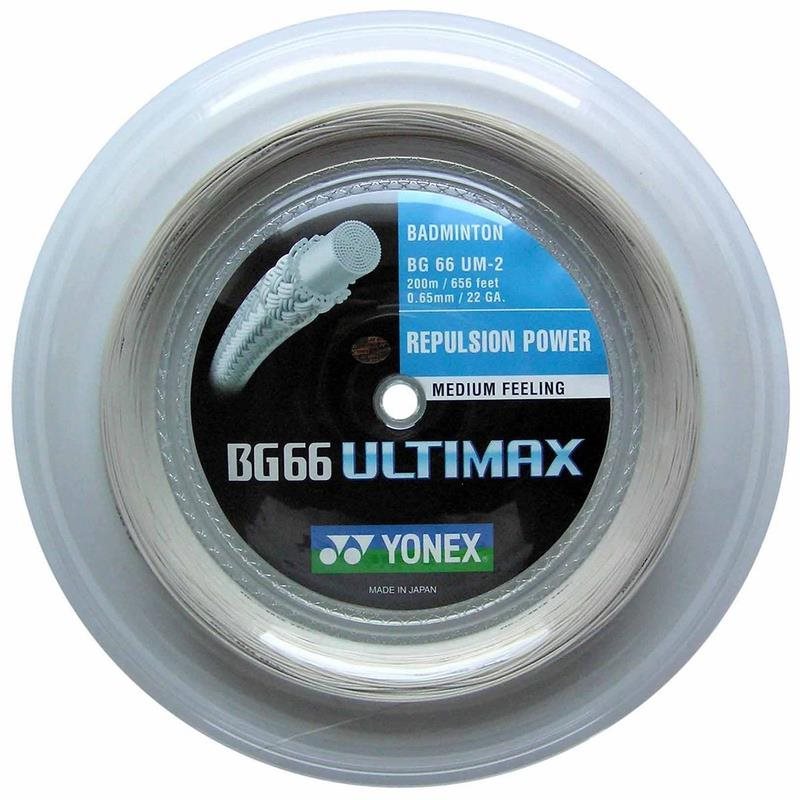 Yonex BG 66 ULTIMAX, 0,65 mm, 200 m, METALLIC WHITE