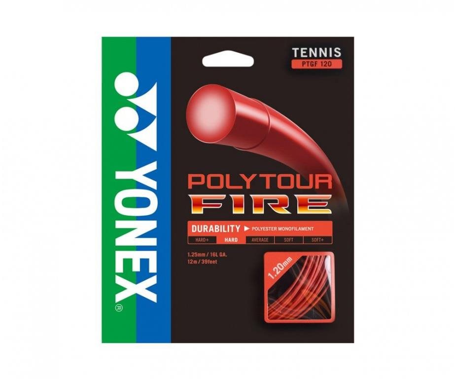 Yonex Poly Tour FIRE 120, 12 m, piros