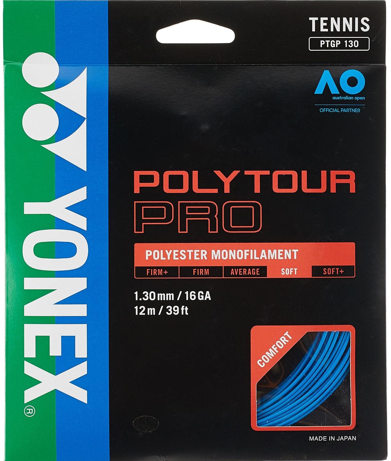 Yonex Poly Tour PRO 130, 1,30 mm, 12 m, kék