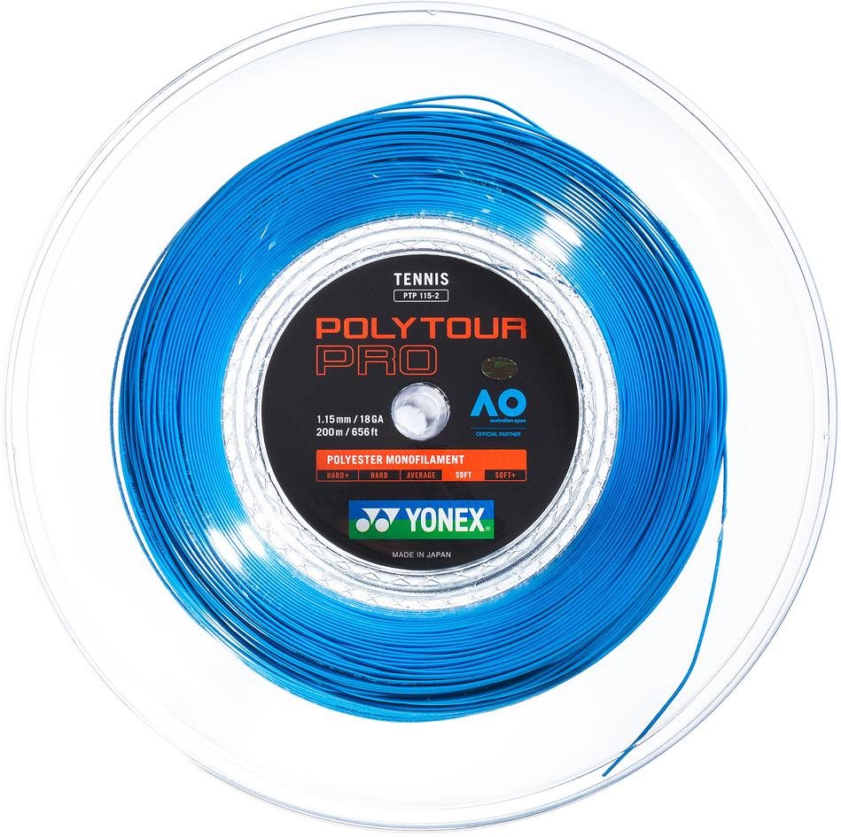 Yonex Poly Tour PRO 115, 200m, kék