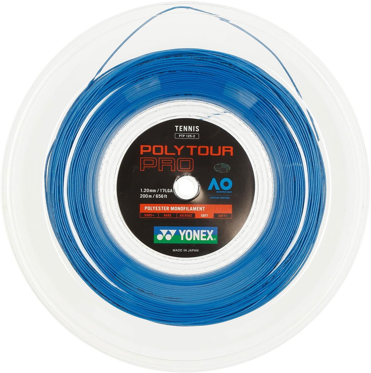 Yonex Poly Tour PRO 120, 1,20mm, 200m, kék